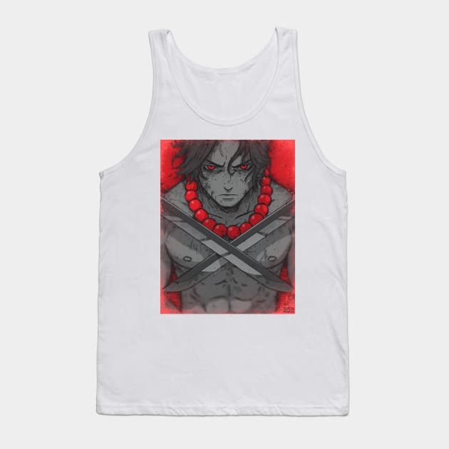 Fire Fist Tank Top by svenpham